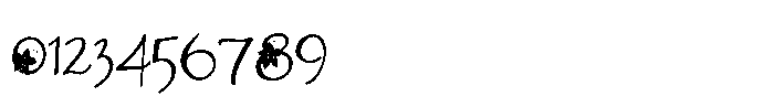 ZP Poinsettia Kiss Script Condensed Font OTHER CHARS