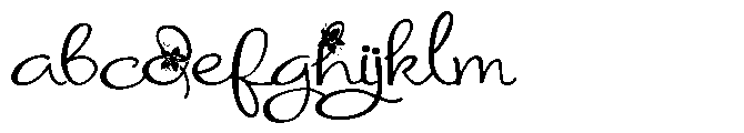 ZP Poinsettia Kiss Script Expanded FONT