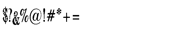 ZP Politely Passionate Condensed Font OTHER CHARS
