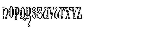 ZP Politely Passionate Condensed Font UPPERCASE