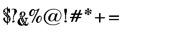 ZP Politely Passionate Expanded Font OTHER CHARS