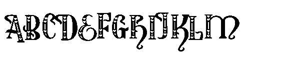 ZP Politely Passionate Expanded Font UPPERCASE