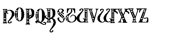 ZP Politely Passionate Expanded Font UPPERCASE