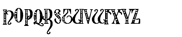 ZP Politely Passionate Semi-expanded Font UPPERCASE