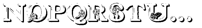 ZP Red Roses 3 d Condensed Font UPPERCASE