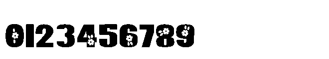 ZP Simpleton Blossom Blossom Font OTHER CHARS