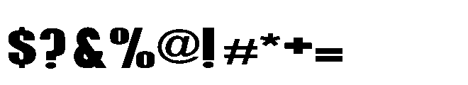 ZP Simpleton Expanded Expanded Font OTHER CHARS