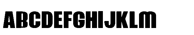 ZP Simpleton Expanded Expanded Font UPPERCASE