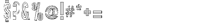 ZP Simpleton PN Simpleton Triple Line Triple Line Font OTHER CHARS