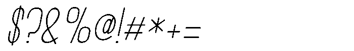 ZP Simpleton Print Italic Font OTHER CHARS