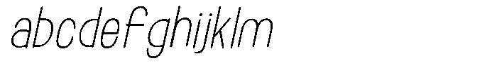 ZP Simpleton Print Italic FONT