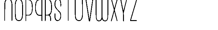 ZP Simpleton Print Regular Font UPPERCASE