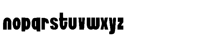 ZP Simpleton Regular Font LOWERCASE