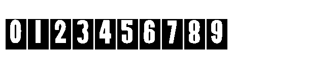 ZP Simpleton Reverse Reverse Font OTHER CHARS