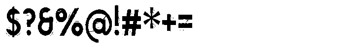 ZP Spookyville Condensed Font OTHER CHARS