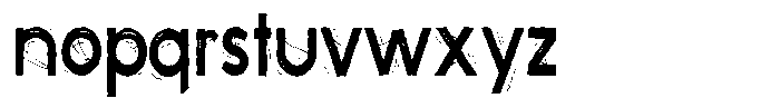 ZP Spookyville Condensed Font LOWERCASE