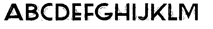 ZP Spookyville Regular Font UPPERCASE