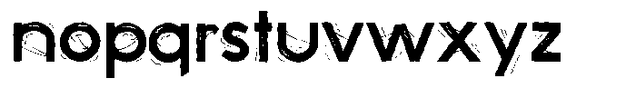 ZP Spookyville Regular Font LOWERCASE