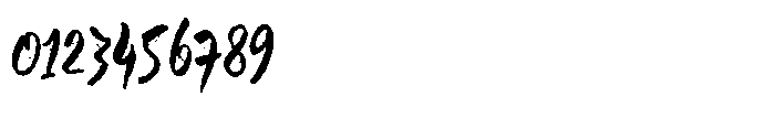 ZP Spookyville Script Condensend Font OTHER CHARS