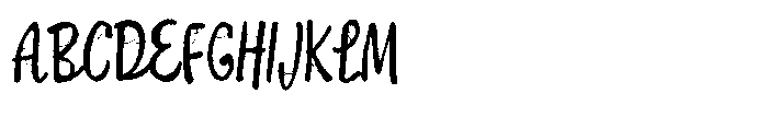 ZP Spookyville Script Condensend Font UPPERCASE