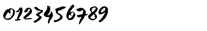 ZP Spookyville Script Expanded Font OTHER CHARS