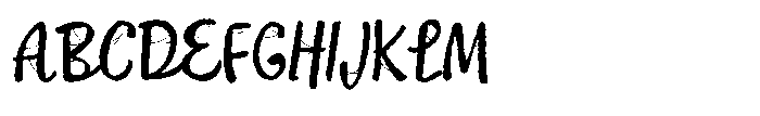 ZP Spookyville Script Font UPPERCASE