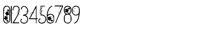 ZP Strawberry Blossom Vines Condensed Font OTHER CHARS