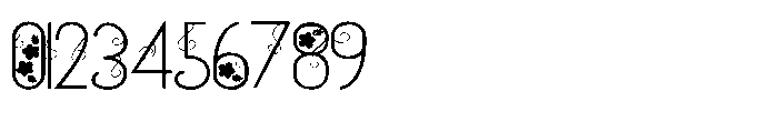 ZP Strawberry Blossom Vines Expanded Font OTHER CHARS