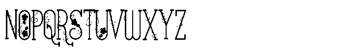 ZP Strawberry Blossom Vines Too Condensed Font UPPERCASE