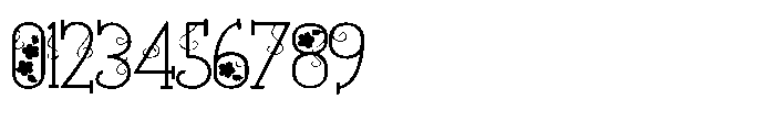 ZP Strawberry Blossom Vines Too Expanded Font OTHER CHARS