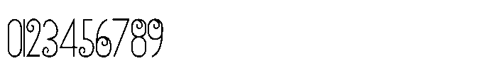 ZP Strawberry Gumdrop Curls Condensed Font OTHER CHARS
