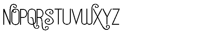 ZP Strawberry Gumdrop Curls Expanded Font UPPERCASE