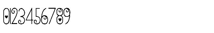 ZP Strawberry Gumdrop Love Condensed Font OTHER CHARS
