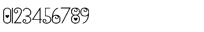 ZP Strawberry Gumdrop Love Expanded Font OTHER CHARS