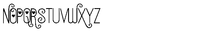 ZP Strawberry Gumdrop Love Font UPPERCASE