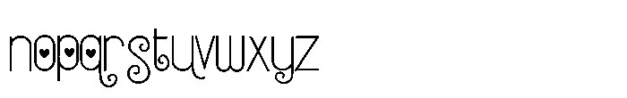 ZP Strawberry Gumdrop Love Font LOWERCASE