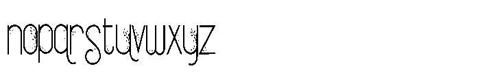 ZP Strawberry Merry Condensed Font LOWERCASE