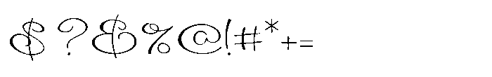 ZP Strawberry Merry Script Expanded Font OTHER CHARS