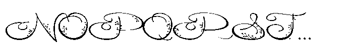 ZP Strawberry Merry Script Expanded Font UPPERCASE