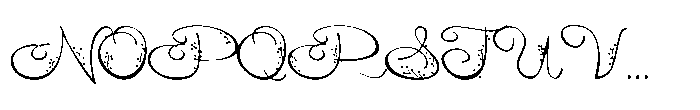 ZP Strawberry Merry Script Font UPPERCASE