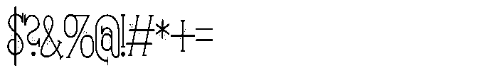 ZP Strawberry Merry Serif Condensed Font OTHER CHARS