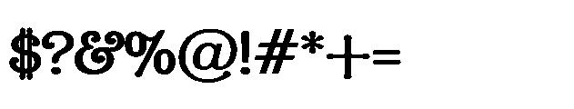 ZP Sugar Rush Bold Font OTHER CHARS