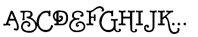 ZP Sugar Rush Bunny Font UPPERCASE