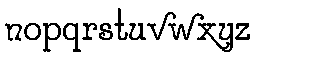 ZP Sugar Rush Regular Font LOWERCASE
