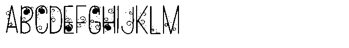 ZP Sugarbear Plum Regular Font UPPERCASE