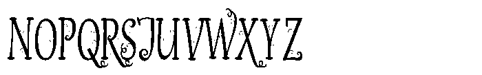 ZP Sugarbear Plum Too Font UPPERCASE