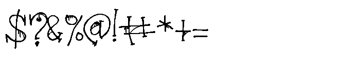 ZP Toil Trouble 2 Bold Font OTHER CHARS