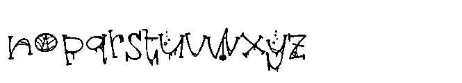 ZP Toil Trouble 2 Bold Font LOWERCASE