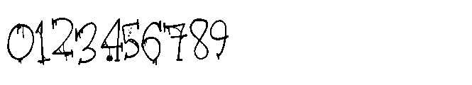 ZP Toil Trouble 2 Condensed Bold Font OTHER CHARS