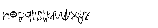 ZP Toil Trouble 2 Condensed Bold Font LOWERCASE